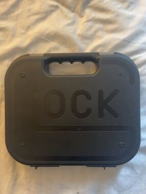 Glock Hard Plastic Pistol Case in Black